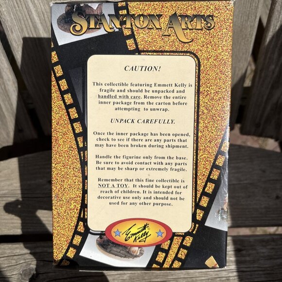 Emmett Kelly Letter Carrier Clown Music Box 49 Make Someone Happy Limited Ed - Picture 14 of 16